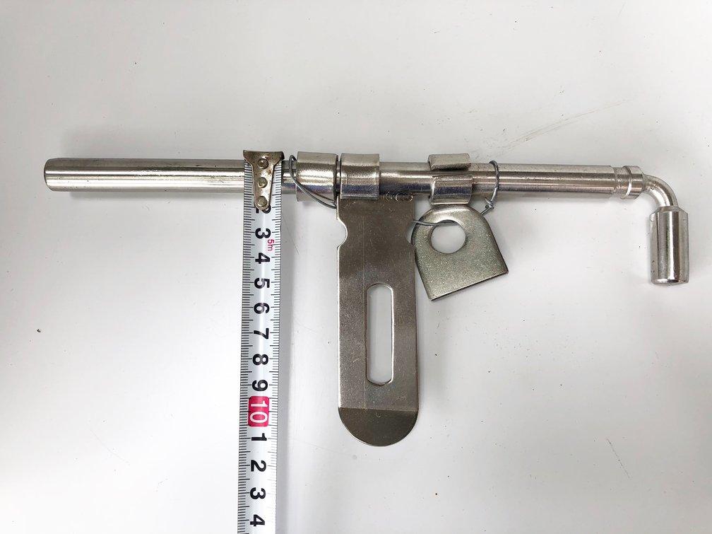 Chốt cửa ngang Inox 35x18cm
