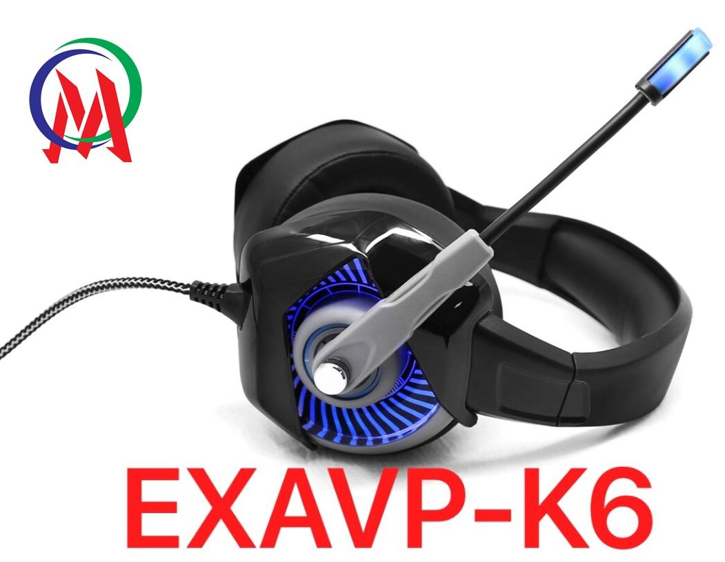 [HCM]Headphone Cao Cấp Gaming EXAVP-K6 LED + Full Box