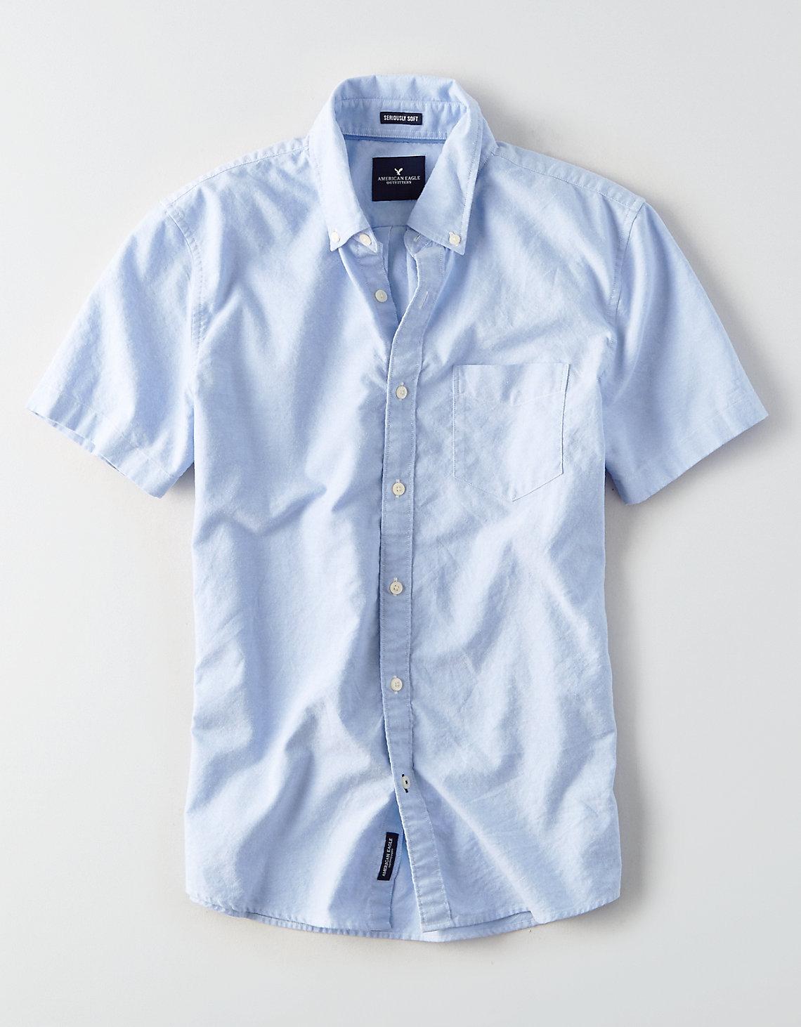 Áo sơ mi Nam American Eagle A16 ( classic blue )