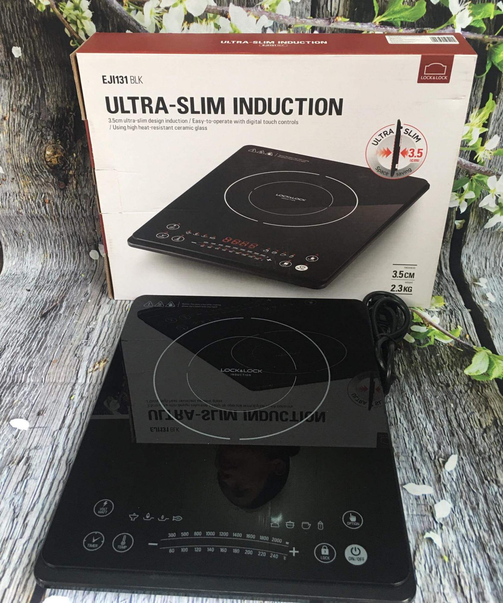BẾP TỪ ULTRA-Slim Lock&Lock EJI131BLK 2000W)