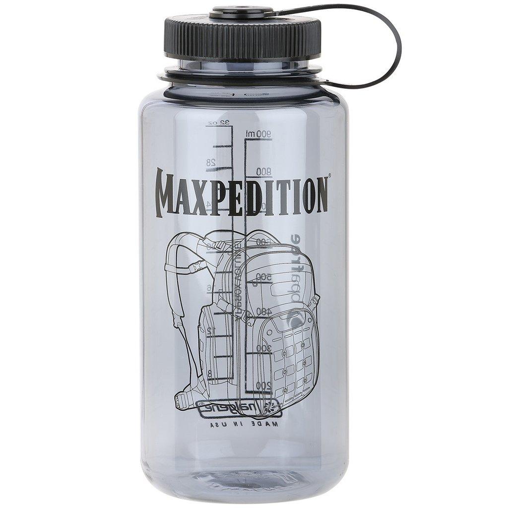 Maxpedition - Bình đựng nước 32 Oz. Wide-Mouth Nalgene Dark Gray (Màu Xám đậm - NALG32DG)