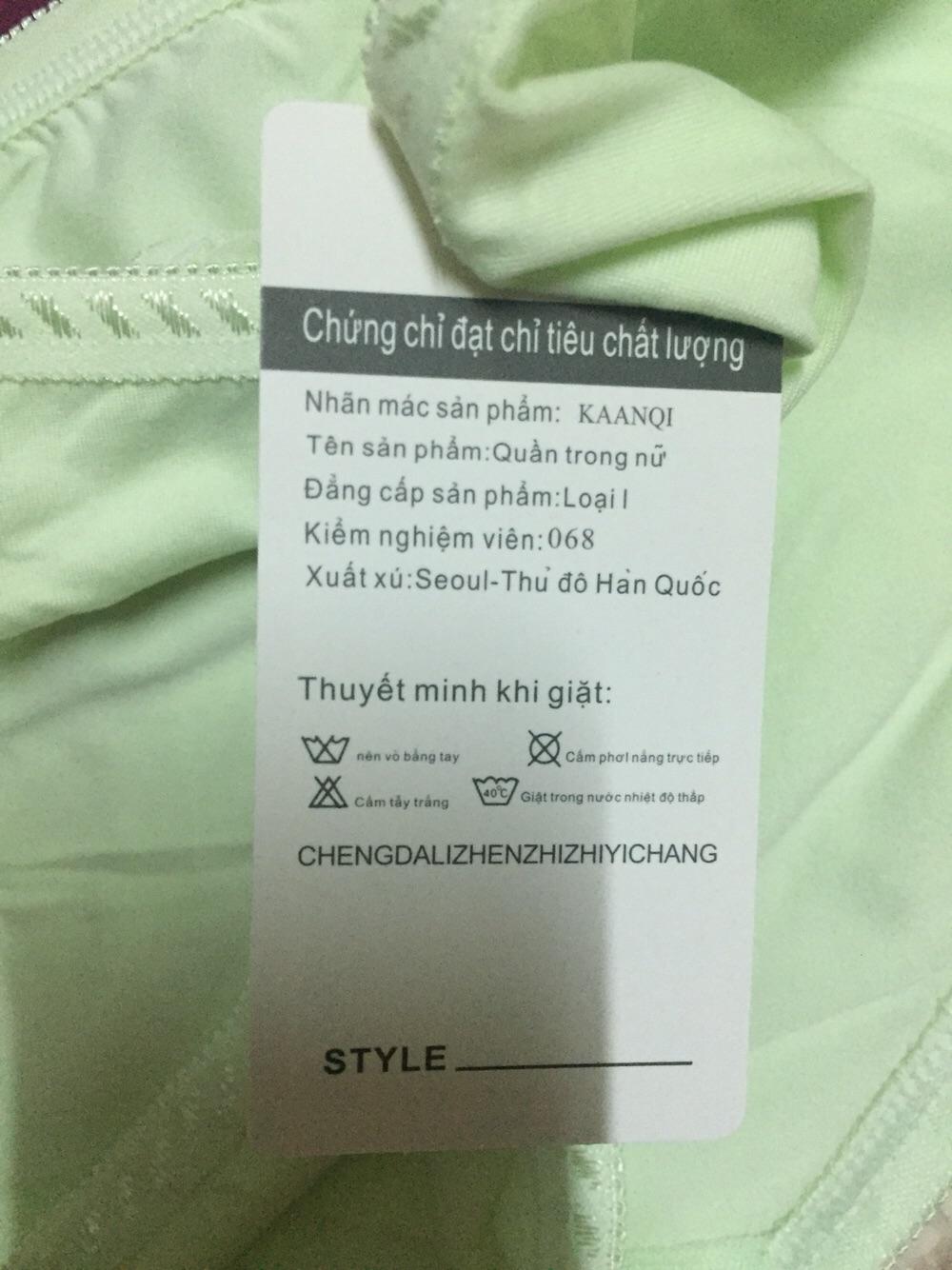 Combo 10 Quần lót nữ Hàn quốc