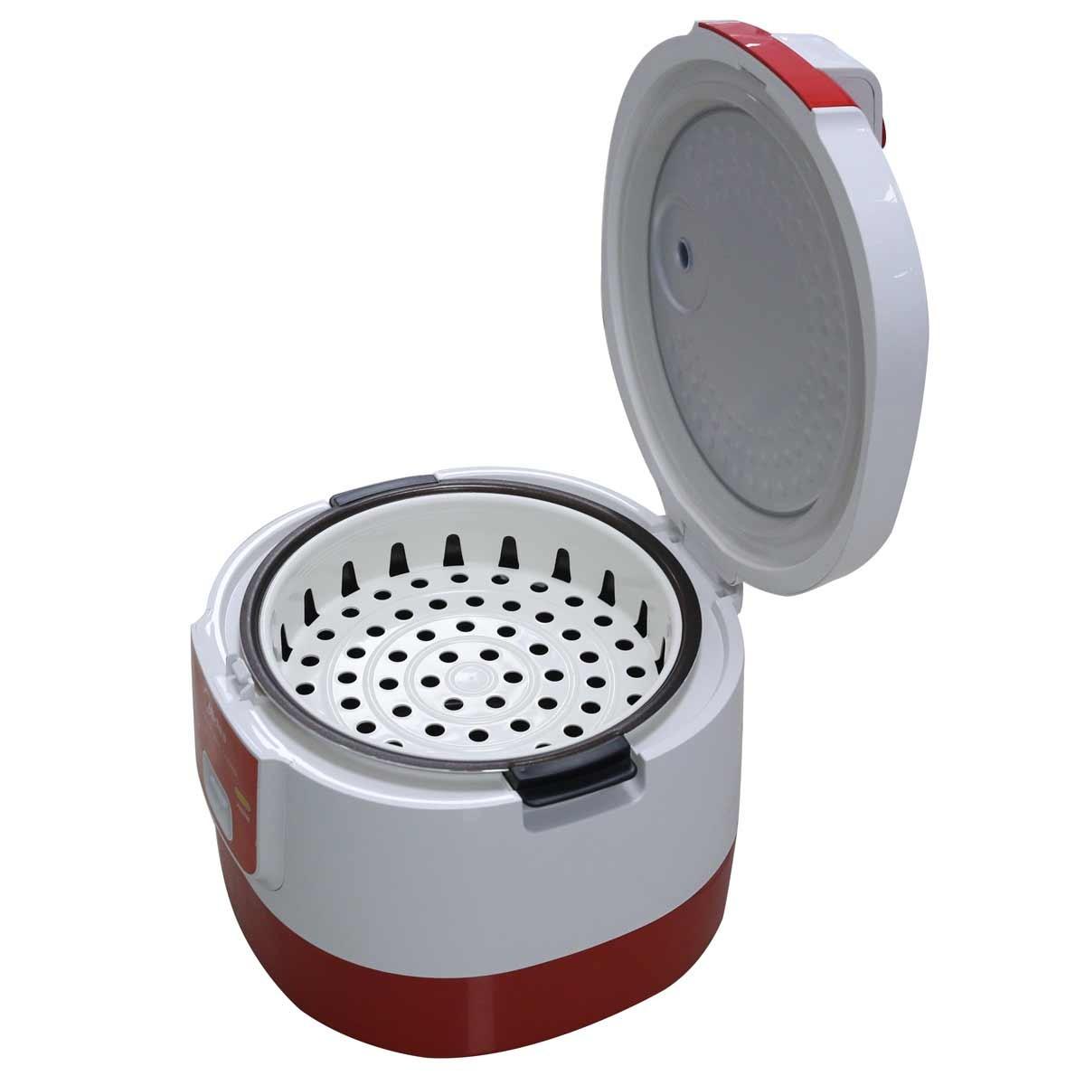 Nồi Cơm Điện Midea MR-SM1861 1,8l 650W (Trắng phối đỏ)