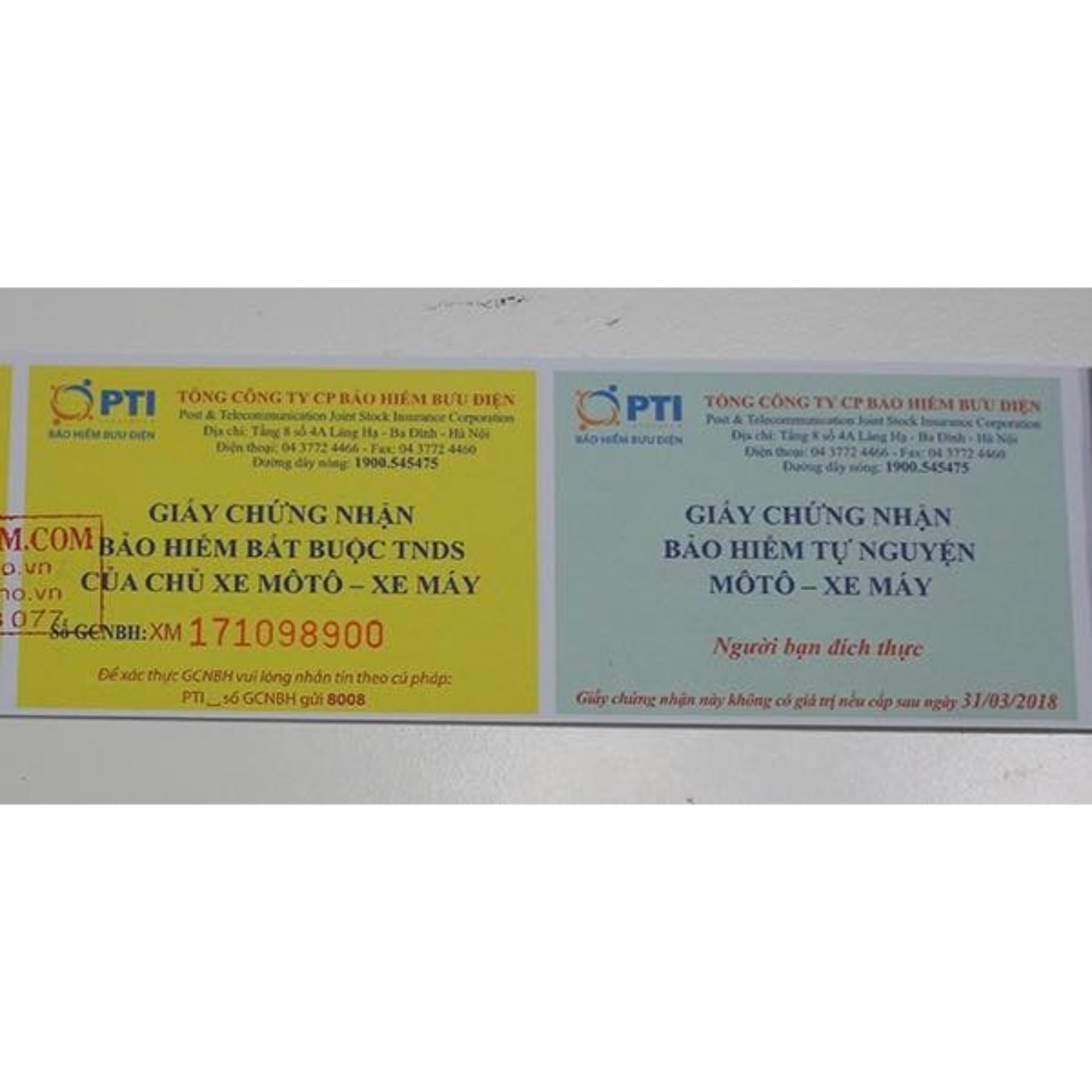 2 năm Bảo hiểm xe máy