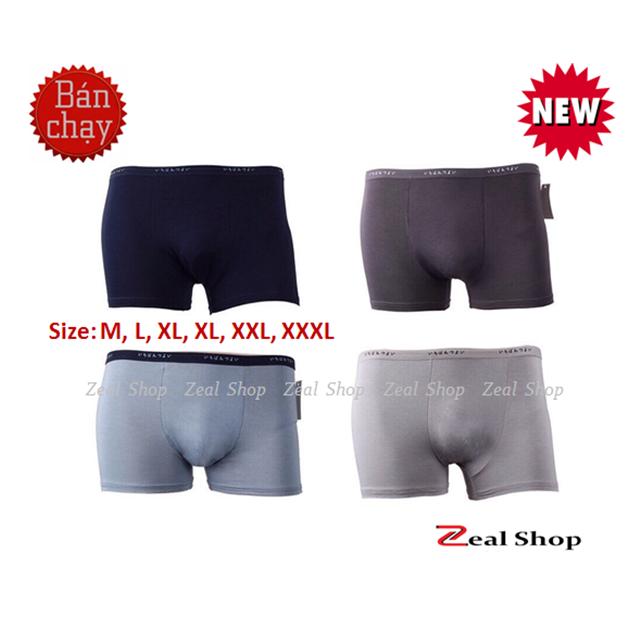 Bộ 4 Quần Sịp Đùi Nam Cao Cấp Nhật