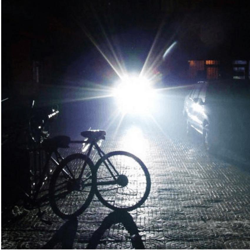 Đèn pha trợ sáng 4 LED dành cho xe mô tô, xe điện (so so nice - màu đen) ,thiết bị phụ kiện oto,xe máy