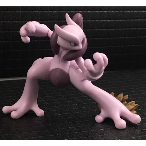 Mô hình Pokemon Mega Mewtwo X Nhựa Kaiyodo TCG