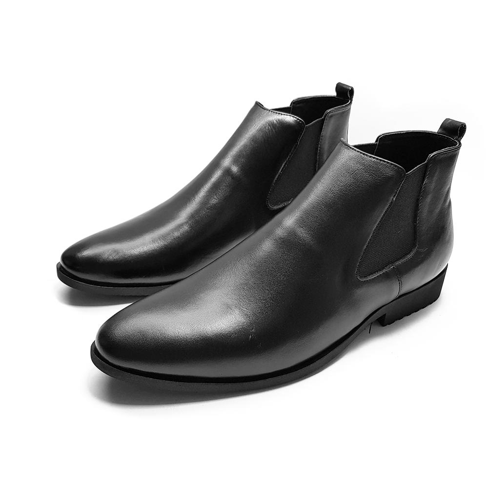 Giày Boot Nam Cổ Lửng Da Bò Thật 100% Ensado CL03MC (Đen - Nâu)
