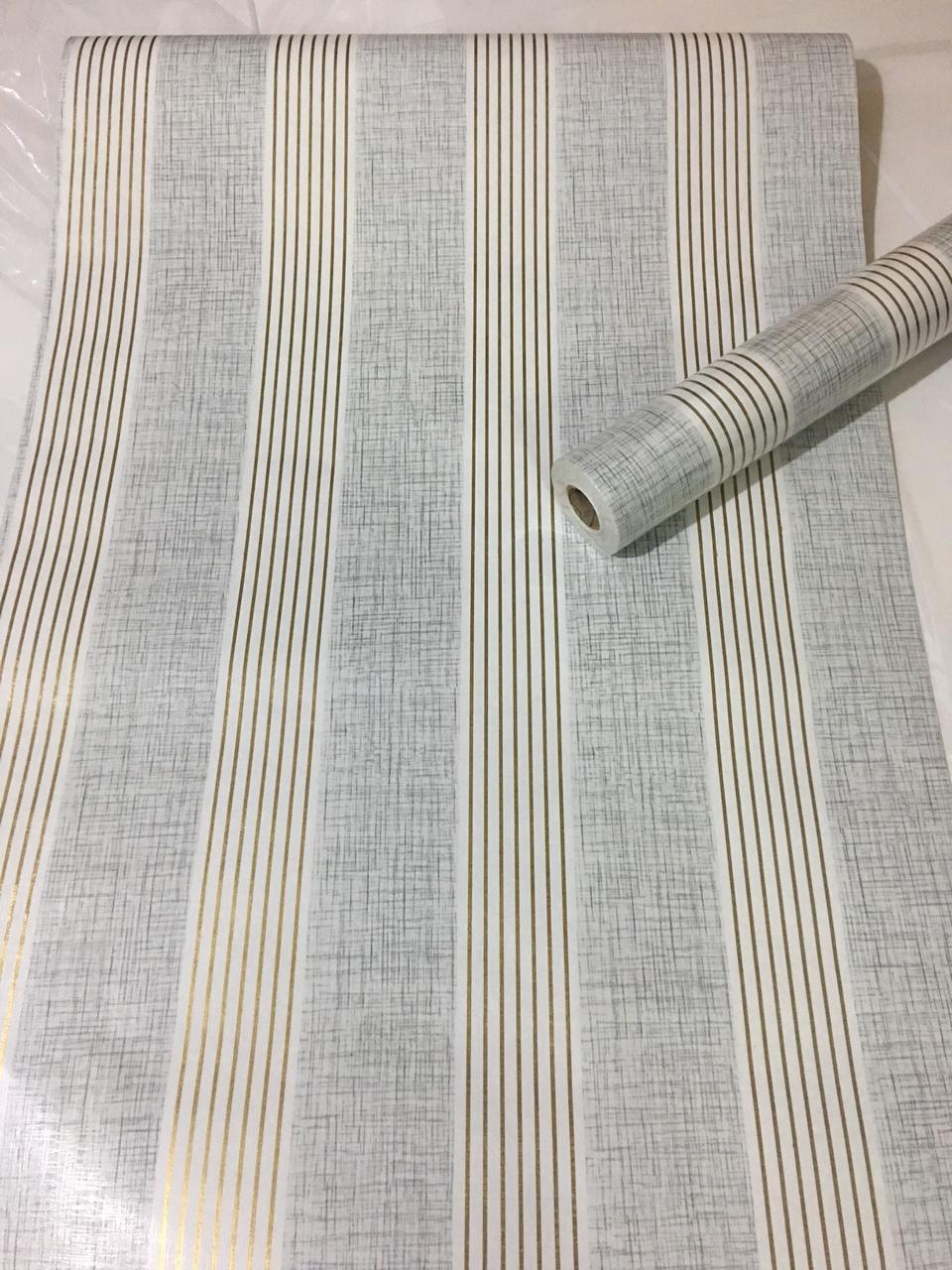 10M GIẤY DÁN TƯỜNG SẴN KEO DỌC GHI (10m x 45cm)