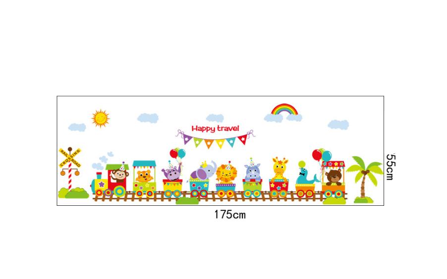 Decan dán tường Tàu hỏa -SK9011-69