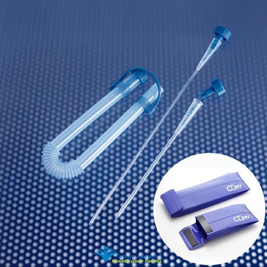 [HCM]Cliny - Bộ tự thông tiểu nam, nữ tại nhà loại 2 lỗ 14Fr dài 270mm