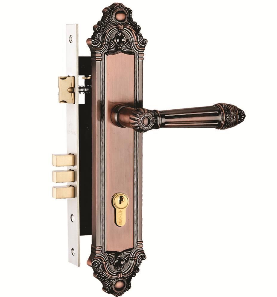 KHÓA CỬA TAY GẠT HUY HOÀNG EX8526 ( Cửa Chính)