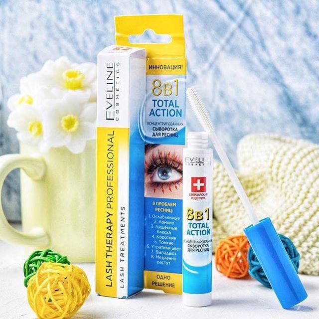 [HCM]Huyết thanh dưỡng dài và dày mi 8 in 1 TOTAL ACTION