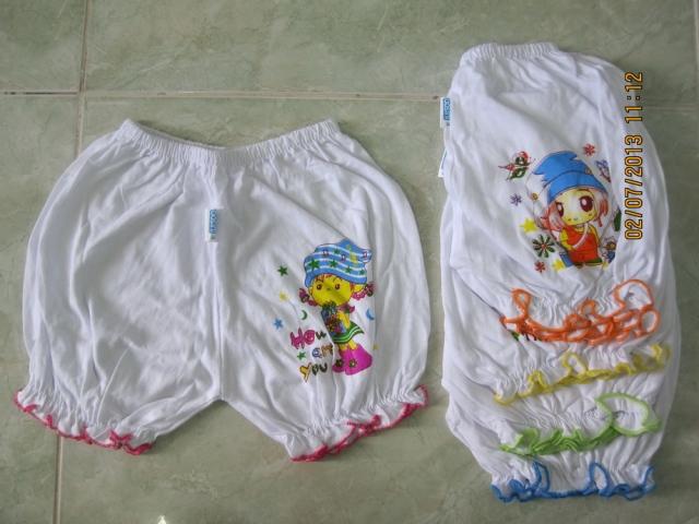 combo 5 Quần PHỒNG bé gái