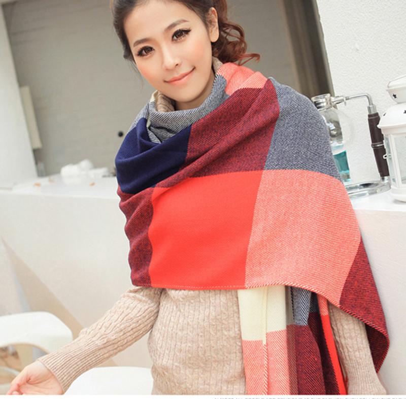 Khăn Choàng Kẻ Caro Lớn bs1716