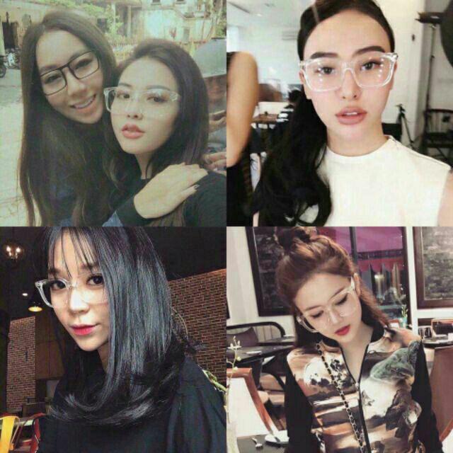 [HCM]Mắt kính style hàn quốc MUA 1 TẶNG 1