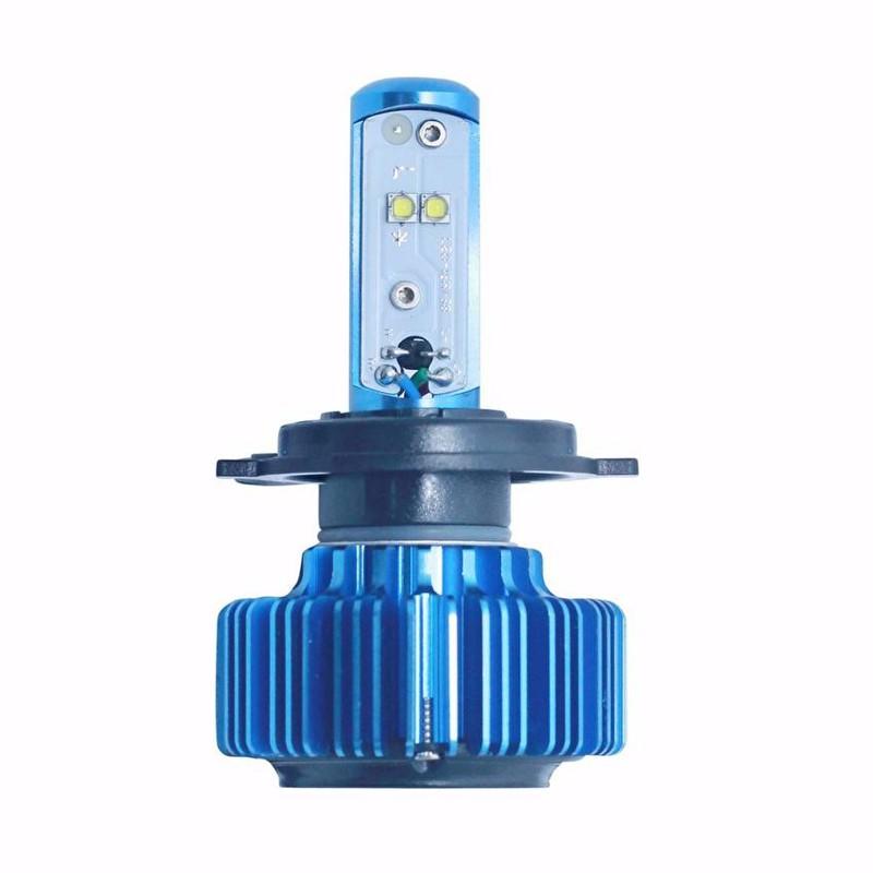 Đèn Fa-cos Led-16 gắn xe máy , 2 led trắng-2 led vàng