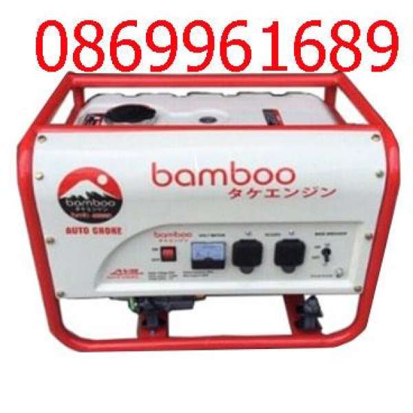 Máy phát điện Bamboo 3kw; xăng; giật tay