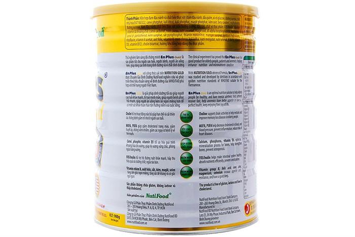Sữa bột Nutifood Enplus Gold 900g