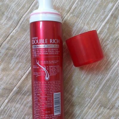 Mousse Tạo Kiểu Tóc Double Rich 150Ml