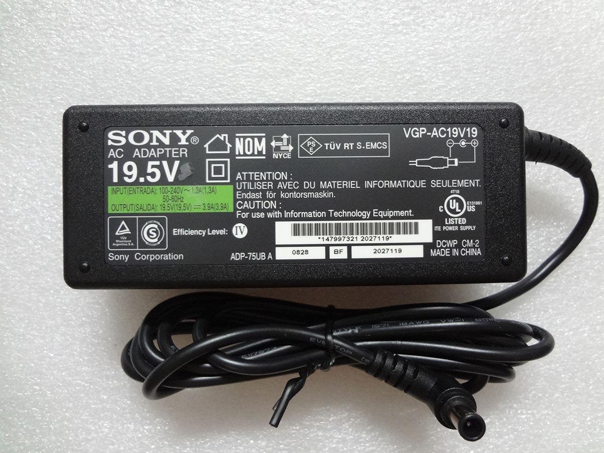 Sạc Laptop Sony Vaio. 19.5V-3.9A