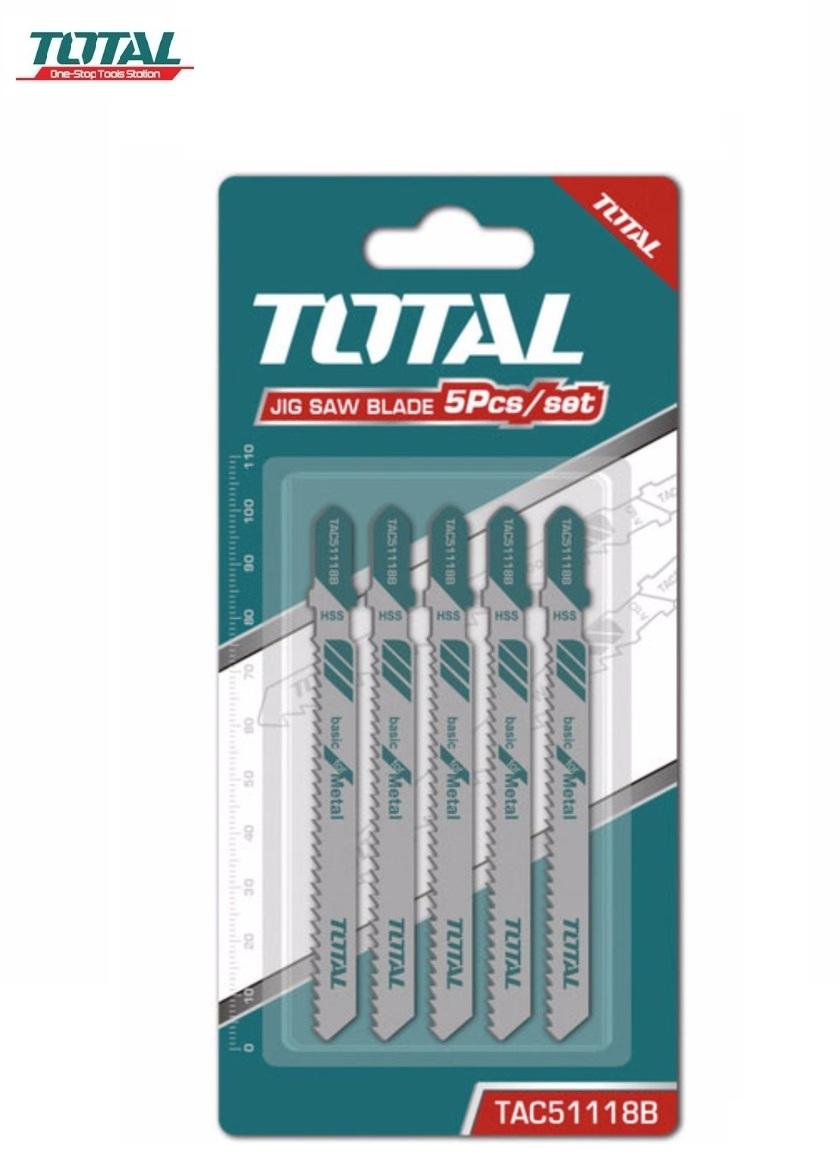 Total - TAC51118B  Bộ lưỡi cưa sắt 5 chi tiết (Cưa kim loại)