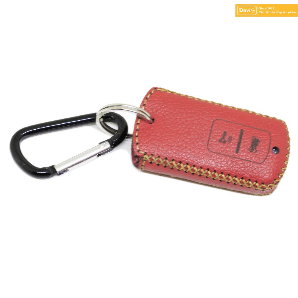 Bao da smartkey Honda Air Blade - Davis (Đỏ vân)