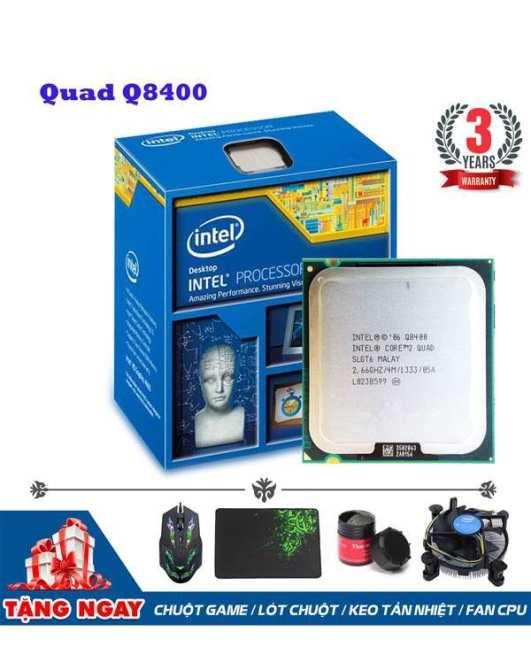 CPU Intel Core 2 Quad Q8400 Quà Tặng - Hàng Nhập Khẩu