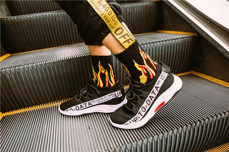[HCM]Vớ cổ cao unisex Ngọn Lửa - V75