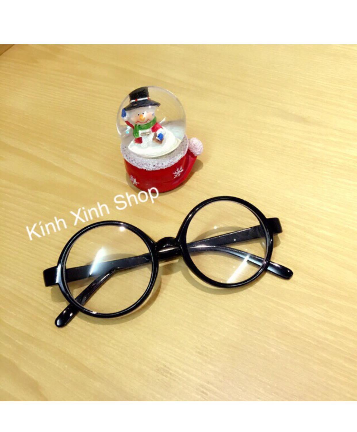 Kính Mắt tròn xoe ngố NOBITA (ĐEN)