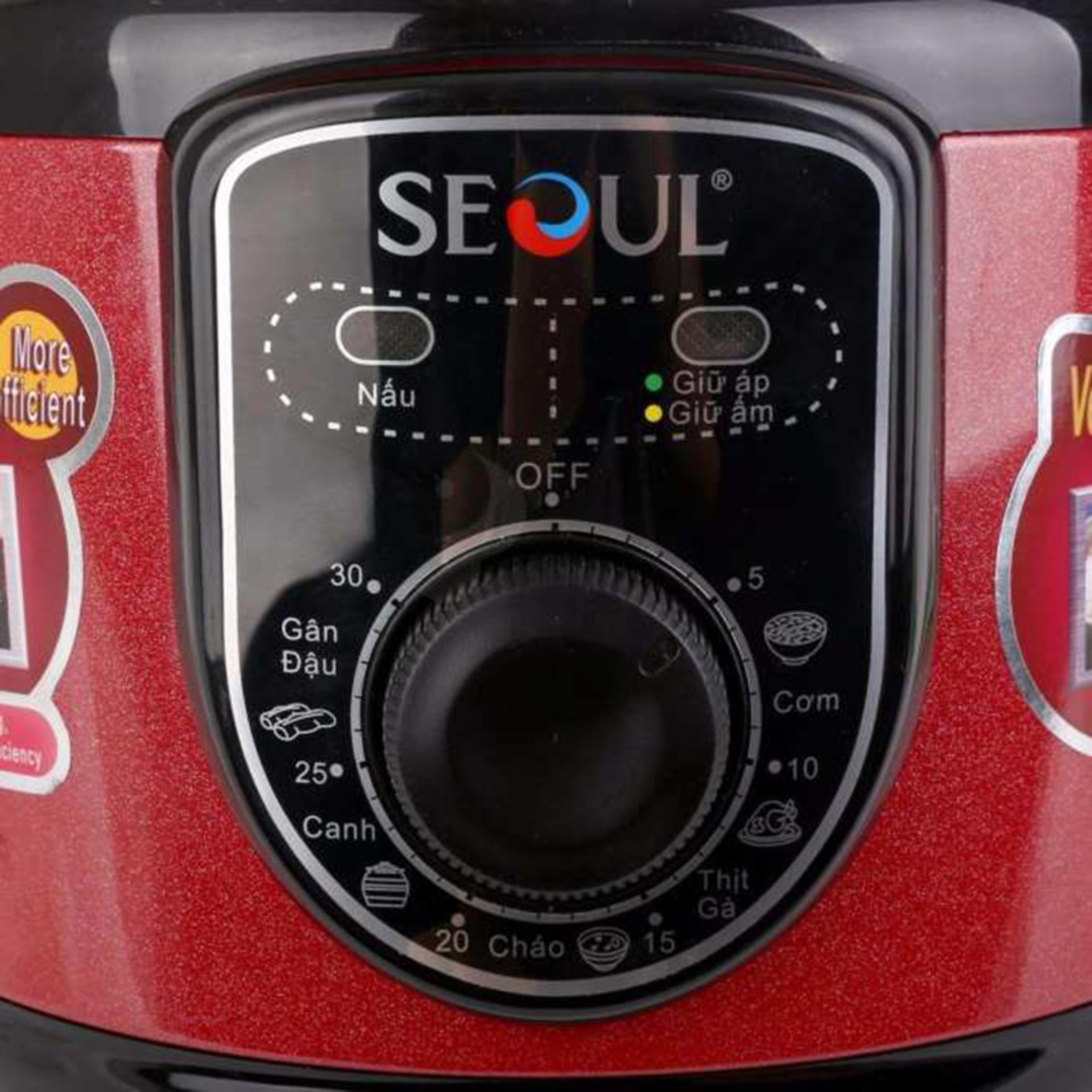 Nồi áp suất điện Seoul TSU-300A 3 L cực tiết kiệm năng lượng, thời gian đun nấu, tích hợp 9 chức năng trong 1-BẢO HÀNH UY TÍN