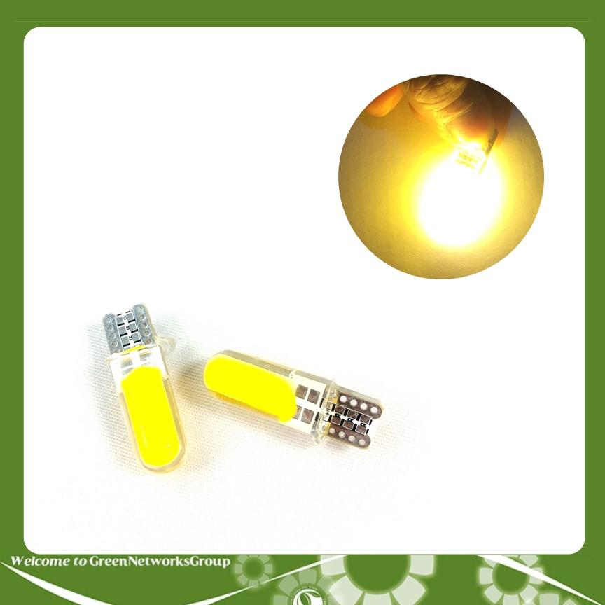 Bóng led T10 đèn xi nhan đèn Demi xe máy ô tô chip cob GreenNetworks