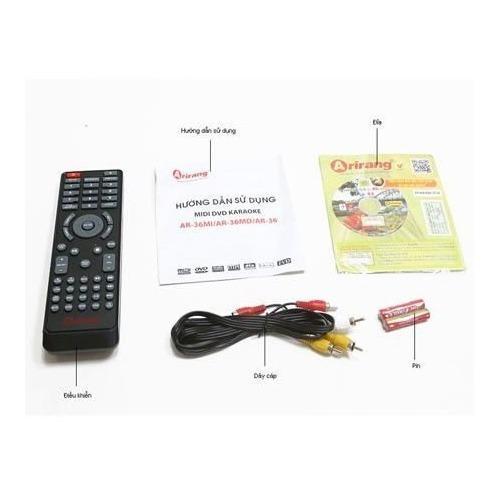[HCM]Đầu DVD Karaoke Arirang AR-36MD (Vàng)