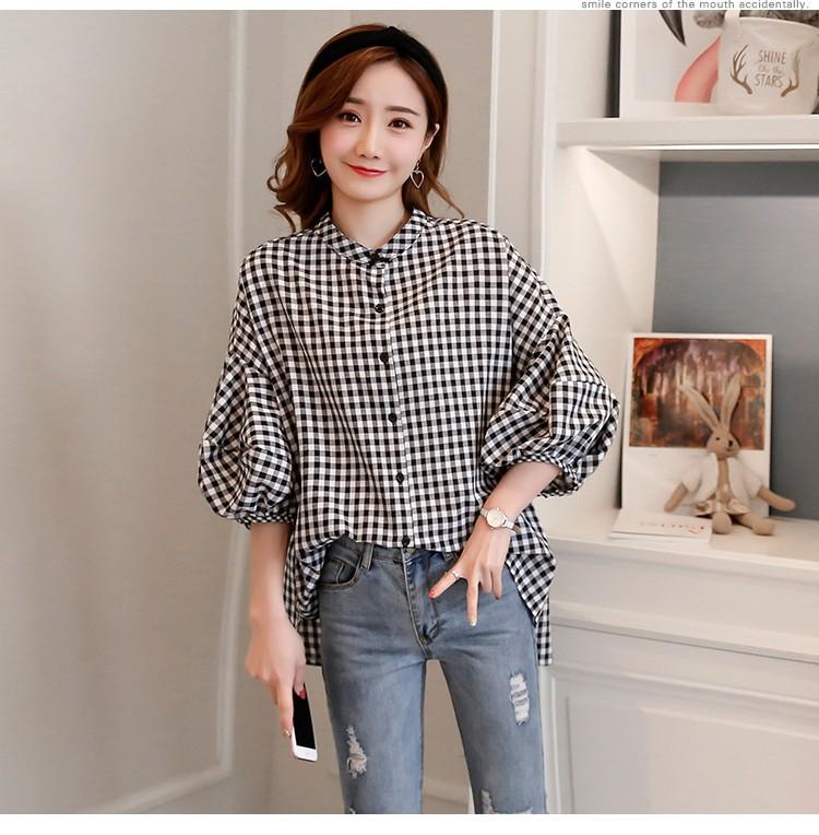 [HCM]Áo caro form rộng