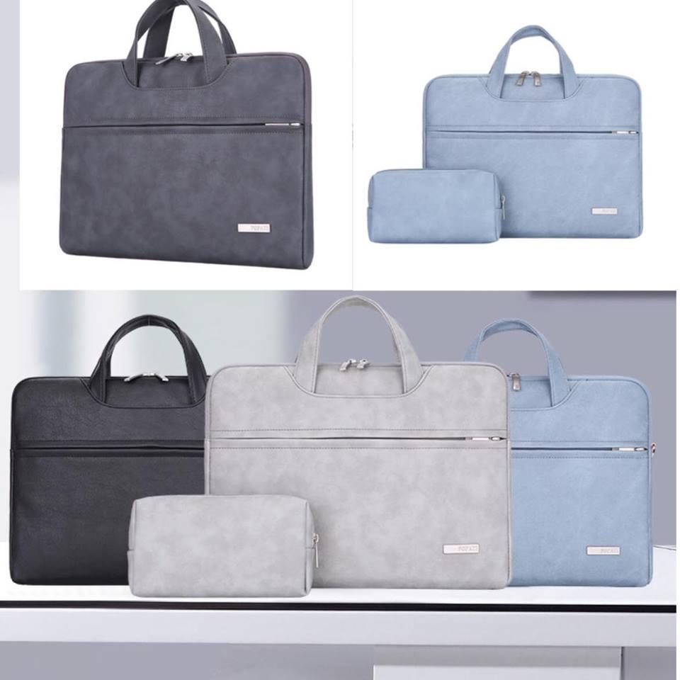 Túi xách da chống sốc cho laptop, macbook surface