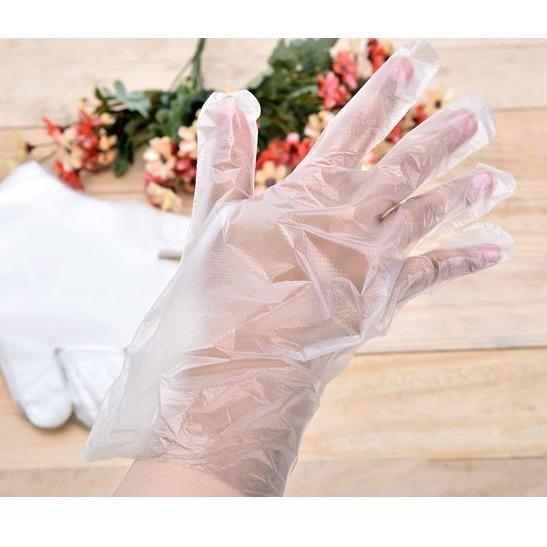 Hộp găng tay nilon 100 chiếc vệ sinh thực phẩm
