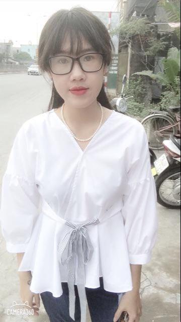 [HCM]Áo Peplum Siêu Xinh( Kèm hình Thật)