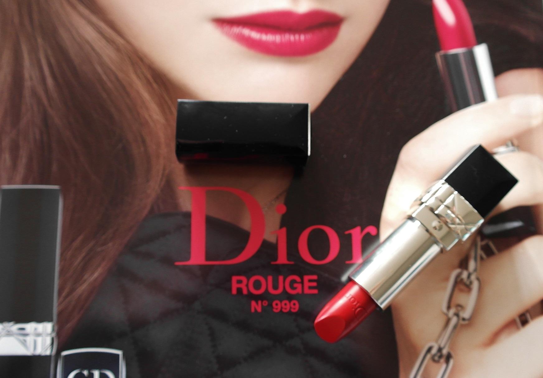[HCM]Son Dior Rouge 999 Metallic màu đỏ tươi