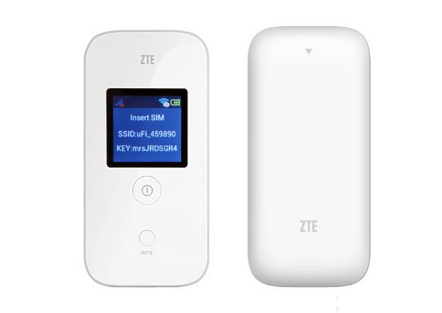Phát Wifi 3G/4G ZTE MF65+ Plus Màu Đen