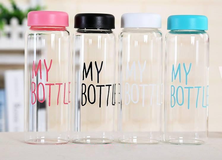[HCM]Bộ 4 bình thủy tinh My Bottle 500ml