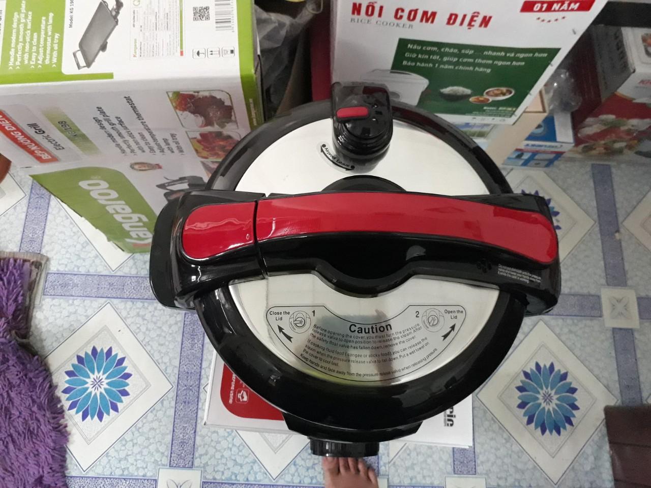 Nồi áp suất Khaluck.home KL-788 (đỏ)