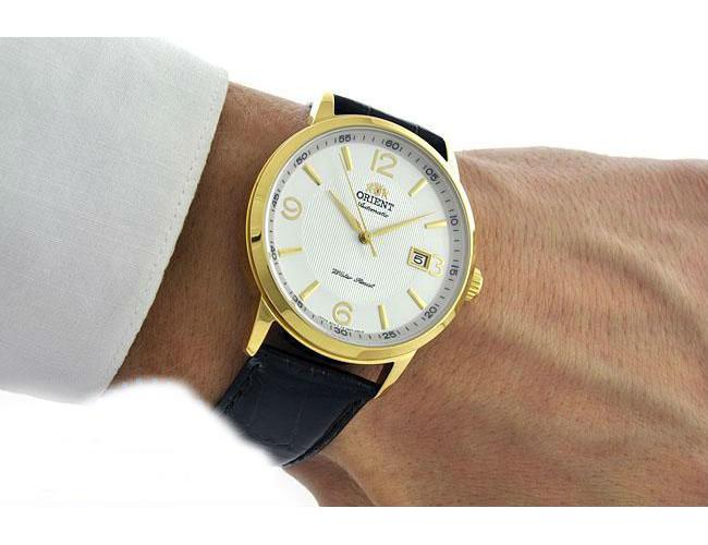 Đồng hồ nam dây da Orient FER27004W0