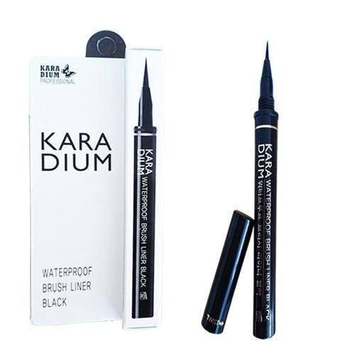 [HCM]Bút Dạ Kẻ Mắt Nước Karadium Waterproof Brush Liner Black