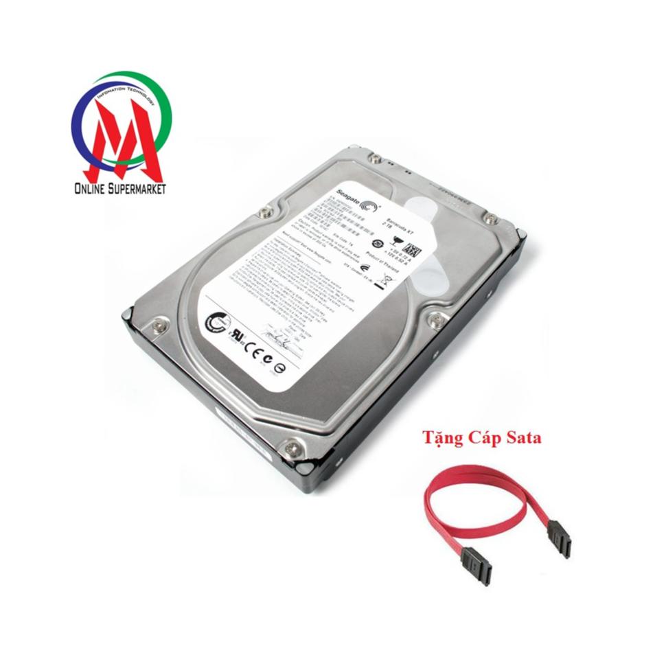 [HCM]Ổ cứng PC 2TB SEAGATE bh 24T tặng cáp sata