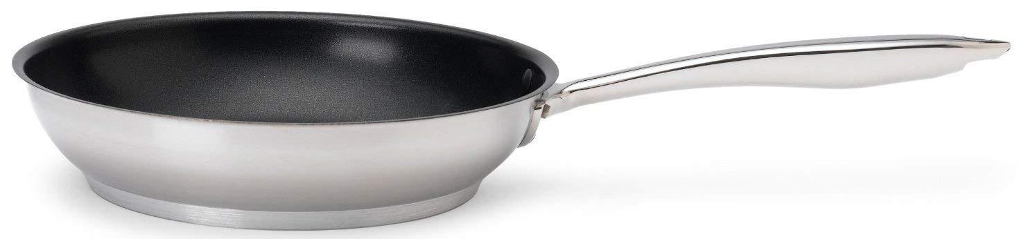 Chảo chống dính inox Browne Foodservice 5724060 đường kính 24 cm - Thương hiệu Mỹ (Trắng)