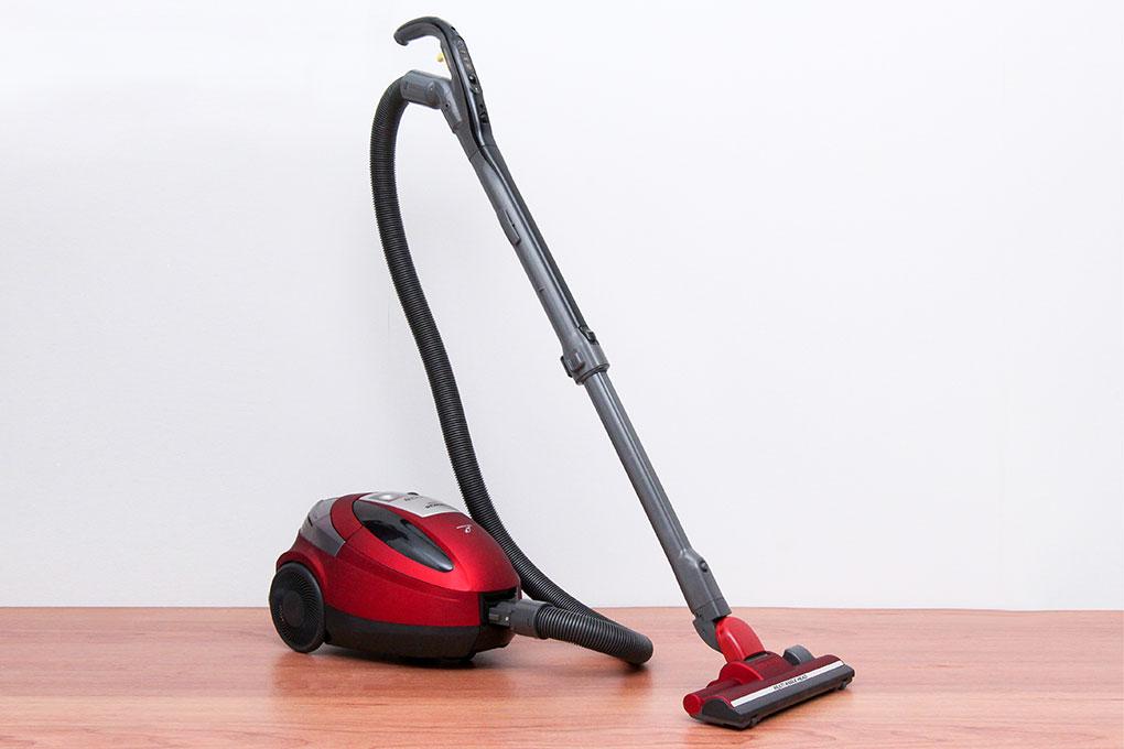 [Trả góp 0%]Máy hút bụi HITACHI CV-SU23V (ĐỎ)