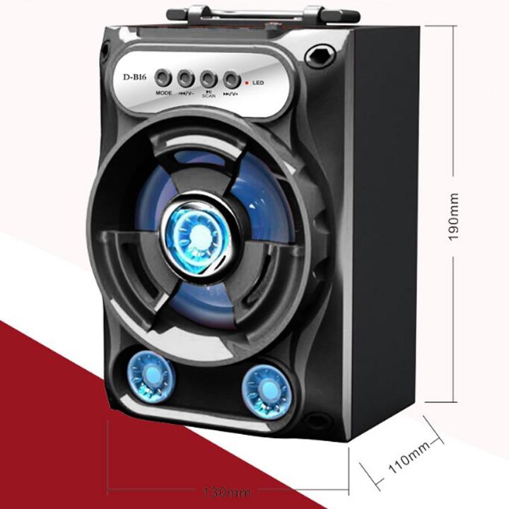 [HCM]Loa Bluetooth xách tay D-B16