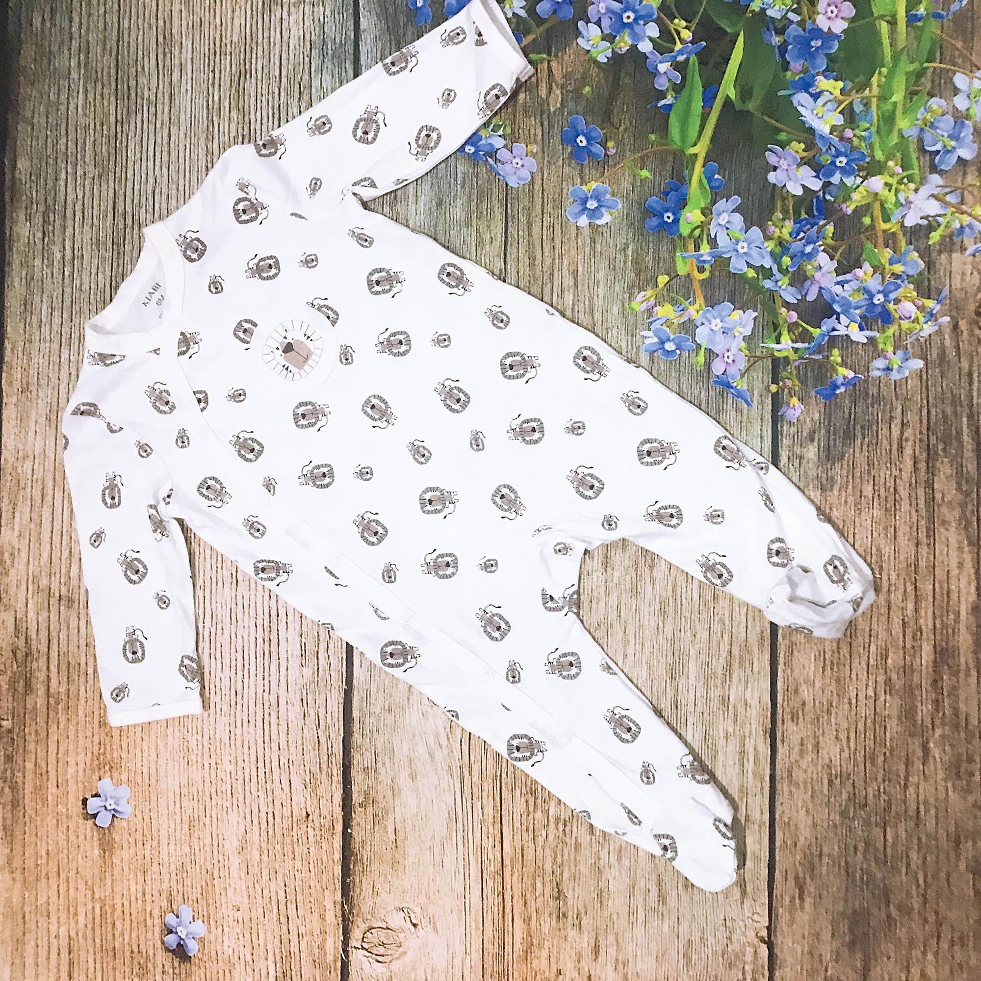 Combo 2 Bodysuit liền vớ KIABI cho BÉ GÁI 3-24M (giao ngẫu nhiên)