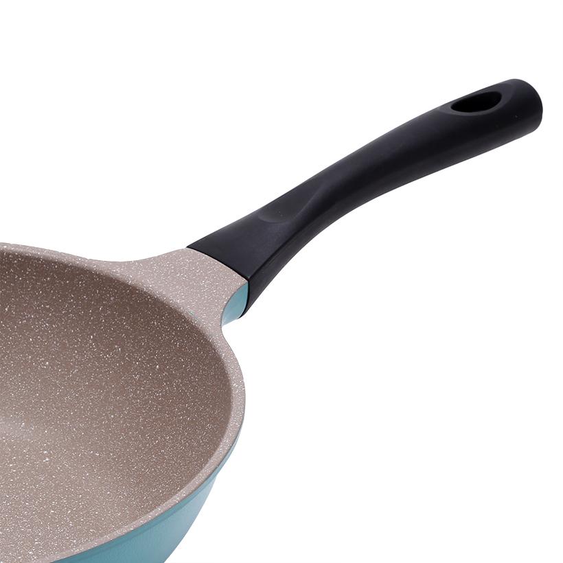 Chảo đúc sâu lòng chống dính ceramic vân đá ILO 28cm