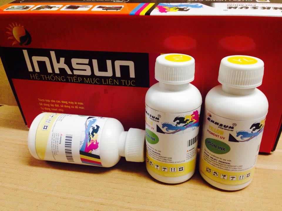 Mực pigment 100ml cho máy epson LC+LM